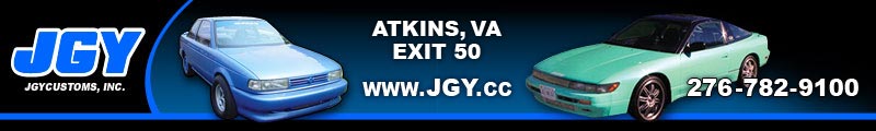 JGYCustoms, Inc. · Atkins, Va Exit 50 · 276-782-9100