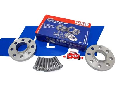 H&R 4x100 15mm wheel spacers